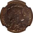 1 Centime FRANCE Bronze 1903  NGC UNC DETAILS KM# 840 (048)