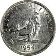 1954 Florin 1954 Australia Silver  Royal Visit of Elizabeth II KM# 55 (20 202) Uncertified