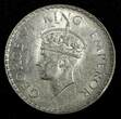 Rupee India-British George VI Silver 1941 (B)  Mint Luster KM# 556 (27 313) Uncertified