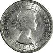 1954 Florin 1954 Australia Silver  Royal Visit of Elizabeth II KM# 55 (20 201) Uncertified