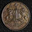 1/12 Anna India-British East India Copper 1835  KM# 445 (28 015) Uncertified