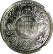 Rupee India-British George V Silver 1920 (C)  NGC MS62 Calcutta Mint KM# 524 (7)
