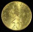 Finland 20 Senti Tanzania Nickel-Brass 1984  Ostrich UNC KM# 2 (28 050)
