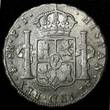 8 Reales Bolivia Charles IV Silver 1808 PTS PJ  Last Year Type XF KM# 73 (551) Uncertified