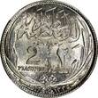 2 Piastres Egypt Occupation Coinage Silver AH1335/1917 H  NGC MS64 KM# 317.2 (06)