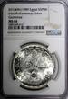 5 Pounds Egypt Silver AH1409 1989  NGC MS66 Mint-5,000 TOP GRADED KM# 665 (012)