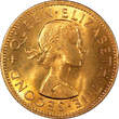 1/2 Penny New Zealand Elizabeth II 1964  UNC/BU KM# 23.2 RANDOM PICK (1 Coin) (4)