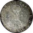 Spanish Netherlands BRABANT / ANTWERP Carlos II 1677 1 Patagon NGC XF DET. (6)