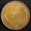 Bronze 1904/804 Denmark Christian IX  1904 9/8 VBP 1 Ore OVERDATE ch.UNC KM# 792.2 (811)