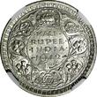 1/2 Rupee India-British George VI Silver 1942 (B)  Bombay NGC AU58 KM# 552 (067)