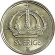 10 Öre Sweden Gustaf V (1907-1950) Silver 1945 G  UNC KM# 813 (22 065)