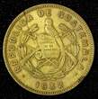 2 Centavos GUATEMALA Brass 1932  Toned High Grade KM# 250 (673) Uncertified