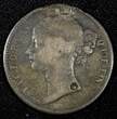 1 Rupee India-British Victoria Silver 1840  30.5 mm KM# 458 (27 362) Uncertified