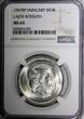 5 Forint HUNGARY Lajos Kossuth Silver 1947 BP  1 Year NGC MS63 KM# 534a (29)