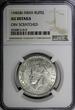 Rupee India-British George VI Silver 1940 (B)  NGC AU DETAILS KM# 556 (010)