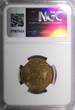 1/4 Anna India-British George V Bronze 1936 (C)  NGC MS65 BN RAINBOW KM#512 (1)