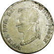 4 Soles BOLIVIA Simon Bolivar SILVER 1853 PTS FP  KM# 123.1 (5074) Uncertified
