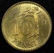 Finland Aluminum-Bronze 1965 10 Penniä Choice UNC KM# 46 (23 986)
