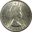1954 Florin 1954 Australia Silver  Royal Visit of Elizabeth II High Grade KM# 55 (24) Uncertified