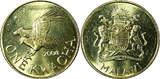 1 Kwacha Malawi 2004  26mm Royal United Kingdom Mint KM# 65 RANDOM PICK (1 COIN) Uncertified