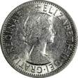 1954 Florin 1954 Australia Silver  Royal Visit of Elizabeth II KM# 55 (20 202) Uncertified