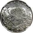 5 Qirsh EGYPT Abdul Hamid II Silver AH1293 Year 30 H (1904)  NGC MS62 KM# 294(2)