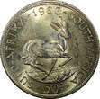 50 Cents South Africa Silver 1963  38.8mm High Grade Mintage-157,000 KM# 62 (193) Uncertified