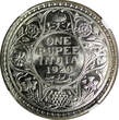 Rupee India-British George V Silver 1920 (C)  NGC MS63 Calcutta Mint KM# 524 (6)
