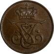Bronze Denmark Frederik VIII  1907 VBP GJ 2 Ore Ch UNC KM# 805 (23 856)