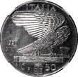 50 Centesimi Italy Vittorio Emanuele III 1941  WWII Issue NGC MS63 KM# 76b (49)
