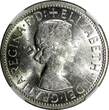 1954 Florin 1954 Australia Silver  Royal Visit of Elizabeth II NGC MS61 KM# 55 (003)