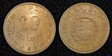 20 Centavos Mozambique Bronze 1961  UNC Toned KM# 85 RANDOM PICK (1 Coin)(27 028)