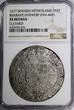 Spanish Netherlands BRABANT / ANTWERP Carlos II 1677 1 Patagon NGC XF DET. (6)