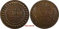 Tunisia 10 Centimes 1904 Tunisia Muhammad IV Bronze 1904 A  Toned KM# 22... 13.03 £  +  11.17 £ shipping
