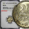 Denmark Ore 1913 Denmark .Christian X Silver 1913 VBP GJ 25 Ore NGC MS64... 48.40 £  +  11.17 £ shipping