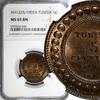 Tunisia 5 Centimes 1907 Tunisia Bronze AH1325//1907 A  NGC MS65 BN TOP G... 59.57 £  +  11.17 £ shipping