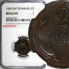 Denmark 2 Øre 1906 Denmark Christian IX 1906  NGC MS63 BN Last Year Type... 55.85 £  +  11.17 £ shipping