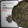 Turkey 2 Kurush 1910 Turkey Mehmed V Silver AH1327//2 (1910)  NGC MS62 T... 70.74 £  +  11.17 £ shipping