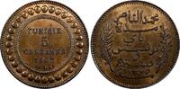 Tunisia 5 Centimes 1907 Tunisia Muhammad V Bronze AH1325//1907 A  Ch. UN... 18.62 £  +  11.17 £ shipping