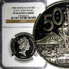 New Zealand 50 Cents New Zealand Elizabeth II PROOF 1986 NGC PF66 ULTRA CAMEO KM# 63 (024) -