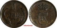 Denmark Bronze 1880 Denmark Christian IX (1862-1906)  1880 CS 1 Ore KM# ... 14.89 £  +  11.17 £ shipping
