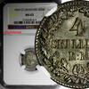 Denmark 4 Skilling Rigsmont 1869 Denmark Christian IX Silver 1869  NGC M... 119.14 £  +  11.17 £ shipping