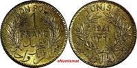 Tunisia 1 Francs 1941 TUNISIA Anonymous Aluminum-Bronze AH1360 1941  UNC... 11.17 £  +  11.17 £ shipping