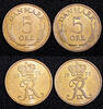 Denmark Bronze 1972 Denmark Frederik IX  1972 5 Ore UNC .KM# 848.1 RANDO... 2.94 £  +  11.17 £ shipping