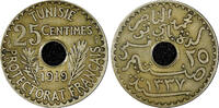 Tunisia 25 Centimes 1919 Tunisia Muhammad V AH1337 1919  KM# 244 (21 747... 10.42 £  +  11.17 £ shipping