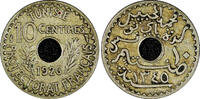 Tunisia 10 Centimes 1926 Tunisia Muhammad VI 1345 (1926)  Toning KM# 254... 14.89 £  +  11.17 £ shipping