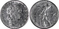 50 Lire Italy Stainless Steel 1978 24.8 mm KM# 95.1 (21 624) -