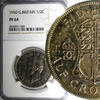 United Kingdom 1/2 Crown Great Britain George VI PROOF 1950  NGC PF64 Mintage-18,000 KM# 879 (4)