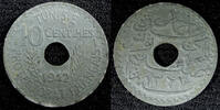 Tunisia 10 Centimes 1942 TUNISIA Zinc 1942  WWII Issue KM# 267 (23 005) ... 7.45 £  +  11.17 £ shipping