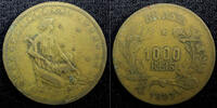 Brazil 1000 Reis 1927 BRAZIL Aluminum-Bronze 1927  KM# 525 (23 061) Unce... 3.72 £  +  11.17 £ shipping